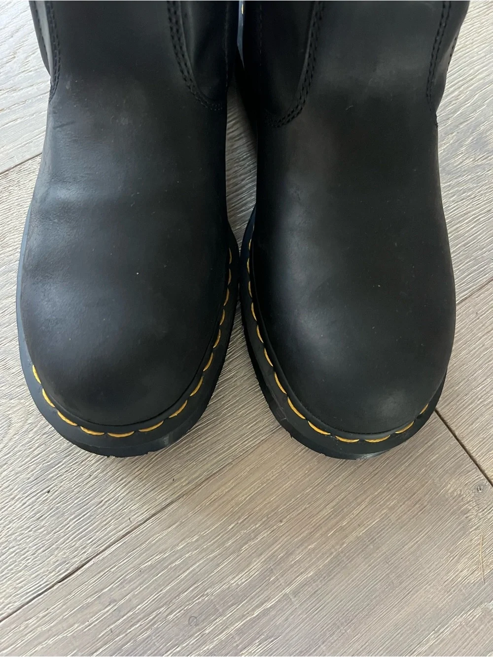 Dr. Martens NEW Icon 2295 Greasy Leather Steel Toe Work Boot Size 10